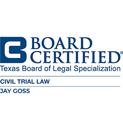 Board Certified Texas Board of Legal Specialization Civil Trial Law